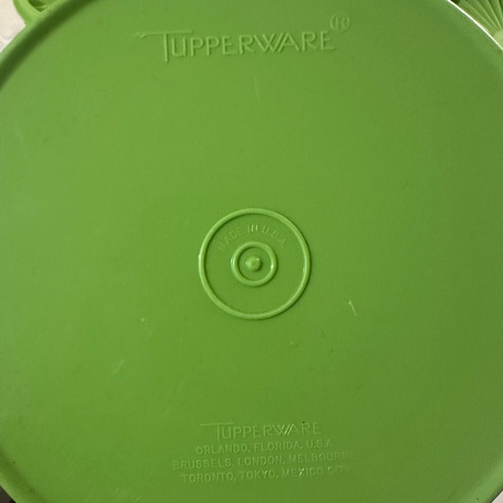 Tupperware Green Storage Containers - Picture 3 of 4